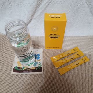 주식회사 씨크릿비에프랩 마시는 아미노산 아미토리 열대과일맛 14포 [1포, 5g / 보틀증정] — 5점을 준 리뷰어가 2022년 12월 올린 사용 사진