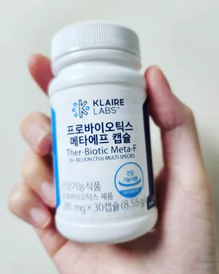 [Dr.PNT] 닥터피엔티 클레어랩스 프로바이오틱스 메타에프 [1개월분] — 5점을 준 리뷰어가 2022년 9월 올린 사용 사진