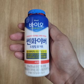 LIVE 매일바이오 썬화이버 드링킹 요거트 — 5점을 준 리뷰어가 2022년 8월 올린 사용 사진
