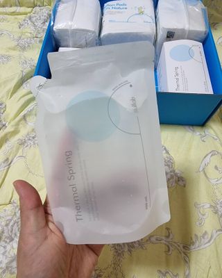설랩수앤슈, 직접 만들어 쓰는 아기 물티슈 — 5점을 준 리뷰어가 2021년 11월 올린 사용 사진