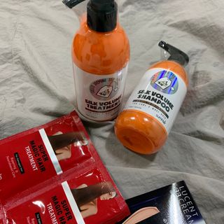 썸헤어 / SUMHAIR 썸헤어 실크 볼륨 샴푸+트리트먼트 프룻자스민티 — 5점을 준 리뷰어가 2021년 7월 올린 사용 사진