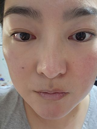 스킨큐어 산다화 순한 클렌징 동백 오일 200ml — 5점을 준 리뷰어가 2023년 4월 올린 사용 사진