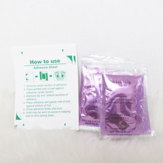[레제르] 아로마 수액패치 발패치 10매입 - 라벤더향/유칼립투스향/대나무향 — 5점을 준 리뷰어가 2022년 2월 올린 사용 사진