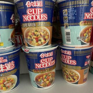 NISSIN 닛신 컵누들  4종 - 씨푸드오리지날, 씨푸드 스파이시, 씨푸드 커리, 씨푸드 XO소스 — 5점을 준 리뷰어가 2022년 11월 올린 사용 사진