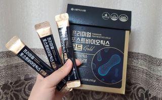 서울약사신협_프리미엄포스트바이오틱스골드_5g x 50포 — 5점을 준 리뷰어가 2021년 1월 올린 사용 사진