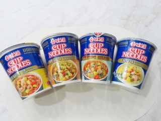 NISSIN 닛신 컵누들  4종 - 씨푸드오리지날, 씨푸드 스파이시, 씨푸드 커리, 씨푸드 XO소스 — 5점을 준 리뷰어가 2021년 10월 올린 사용 사진