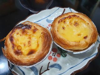 디앙뜨 포르투갈 에그타르트 오리지널 맛+패션후르츠+초콜릿타르트 맛 중 택1 — 5점을 준 리뷰어가 2021년 8월 올린 사용 사진