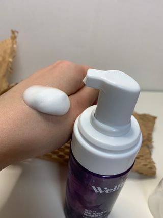 웰리카_V CARE 웰리카 락토 리프레싱 이너클렌저 — 5점을 준 리뷰어가 2021년 1월 올린 사용 사진