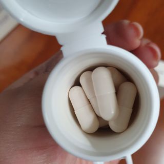 메이준뉴트리 메이준쎌 편안해질 여성유산균 — 3점을 준 리뷰어가 2021년 2월 올린 사용 사진