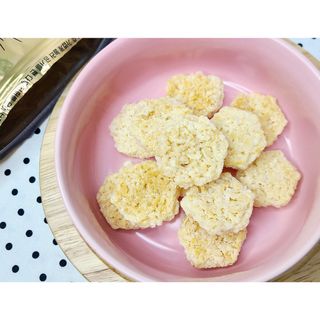 미즈꼬레아 치즈맛 누룽지크리스피 — 3.5점을 준 리뷰어가 2022년 2월 올린 사용 사진