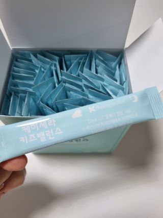 케이세라퓨틱스 케이세라 키즈밸런스 60포×1box (1개월분) — 5점을 준 리뷰어가 2022년 4월 올린 사용 사진
