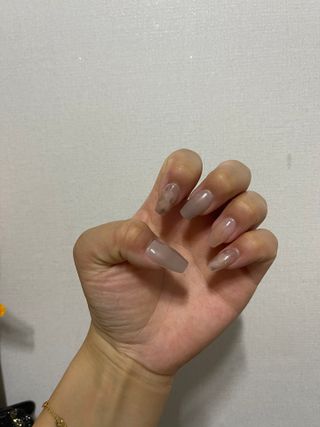 데싱디바 매직프레스 가을매니 코핀 5종 중 택1 — 5점을 준 리뷰어가 2021년 9월 올린 사용 사진