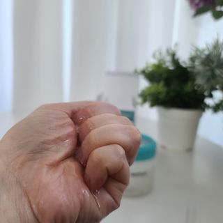 리더스코스메틱 리더스 카밍 바이오틱스 퀵 수딩 패드 — 5점을 준 리뷰어가 2022년 5월 올린 사용 사진
