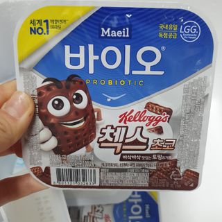 매일바이오 토핑요거트 — 5점을 준 리뷰어가 2021년 6월 올린 사용 사진