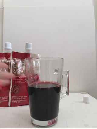 자연에온 몽모랑시 타트체리 착즙 100mL 10개입 2BOX — 5점을 준 리뷰어가 2021년 1월 올린 사용 사진