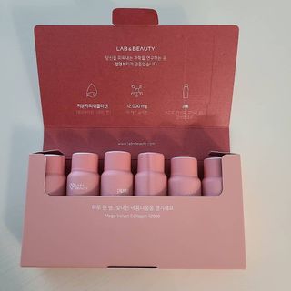 랩앤뷰티 메가 벨벳 콜라겐 12000 — 4.5점을 준 리뷰어가 2021년 5월 올린 사용 사진