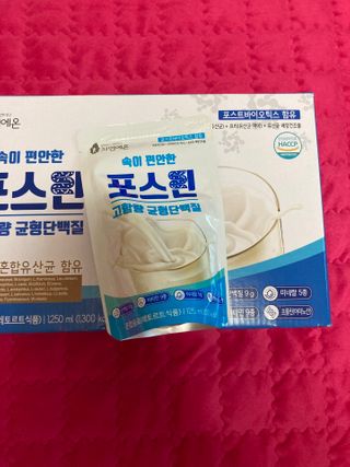 자연에온 마시는 프로틴 고함량 균형단백질 음료 포스틴 125ml 10개입 1BOX — 5점을 준 리뷰어가 2021년 3월 올린 사용 사진
