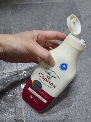 카프리나 프레쉬 산양밀크 어메이징 바디워시 500ml (오리지널향) — 4.5점을 준 리뷰어가 2023년 5월 올린 사용 사진