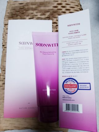 SOONWITH 바이오 내추럴 리프레싱 폼클렌징 — 5점을 준 리뷰어가 2021년 3월 올린 사용 사진