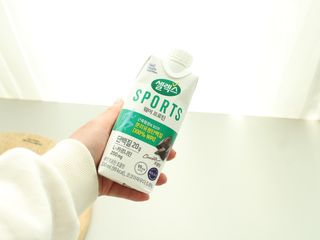 셀렉스스포츠 셀렉스 스포츠 웨이 프로틴 초콜릿 _ 330ml x 12팩 — 5점을 준 리뷰어가 2021년 3월 올린 사용 사진