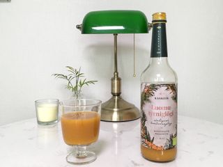 H365 [Kaskein Luomutyrniglögi] 핀란드 전통 무알콜 멀드와인 시벅톤 글로기 — 4점을 준 리뷰어가 2021년 5월 올린 사용 사진