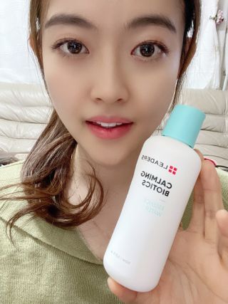리더스코스메틱 리더스 카밍 바이오틱스 에센스 워터 — 5점을 준 리뷰어가 2021년 3월 올린 사용 사진