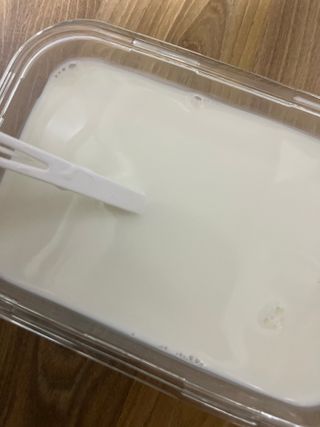 하나마이 [BEST 판매율 1위] 카스피해 유산균 종균_발효기가 필요없이 간편하게 만들어 먹는 요거트 생유산균 — 5점을 준 리뷰어가 2023년 3월 올린 사용 사진
