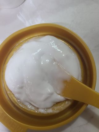 메디필 레드 락토 콜라겐 모델링 팩 — 5점을 준 리뷰어가 2021년 3월 올린 사용 사진