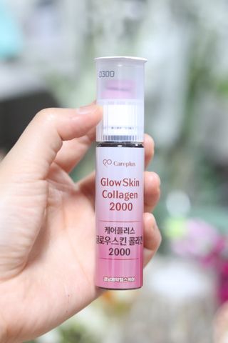 [경남제약헬스케어] 케어플러스 글로우스킨 콜라겐 2000 1박스(10일분) / 피부기능성 이중제형 마시는콜라겐 — 5점을 준 리뷰어가 2024년 7월 올린 사용 사진