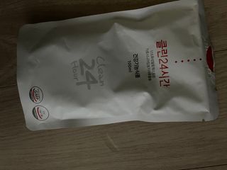 클린24시간 1BOX(5포) + 전용보틀(500ml) — 4.5점을 준 리뷰어가 2022년 8월 올린 사용 사진