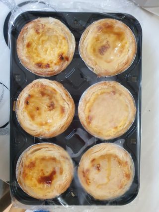 디앙뜨 포르투갈 에그타르트 오리지널 맛+패션후르츠 맛 중 택1 — 5점을 준 리뷰어가 2021년 7월 올린 사용 사진