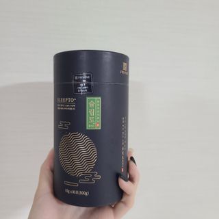 프리마인 자체 기업부설 연구소에서 찾아낸 건강한 수면의 비밀.  슬립토 플러스 30포 — 4점을 준 리뷰어가 2021년 11월 올린 사용 사진