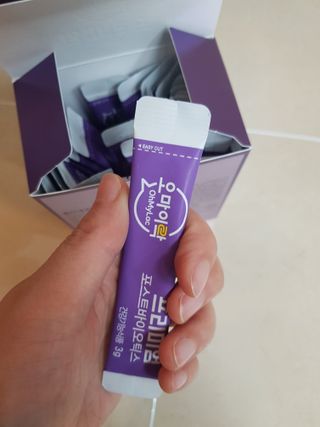 [유산균] 오마이락 프리미엄 포스트바이오틱스 30P — 5점을 준 리뷰어가 2022년 11월 올린 사용 사진