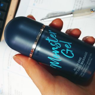 [바록스] 류현진 올인원 바디릴렉싱 몬스터겔 50ml — 5점을 준 리뷰어가 2021년 3월 올린 사용 사진