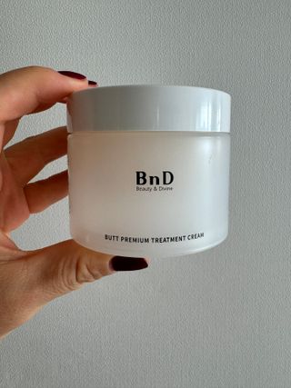 비엔디 프리용[한/영]BnD 바디 주름개선 엉덩이크림 — 3.5점을 준 리뷰어가 2024년 11월 올린 사용 사진