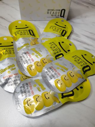레디큐츄 바나나맛 1박스 — 5점을 준 리뷰어가 2021년 1월 올린 사용 사진
