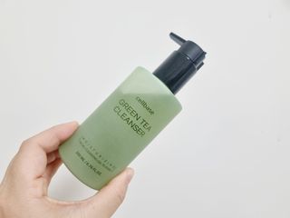 프리마인 메이크업과 들뜨는 각질까지 한방에 깐달걀로! 순하기까지한 셀베이스 그린티클렌저(200ml) — 4점을 준 리뷰어가 2023년 1월 올린 사용 사진