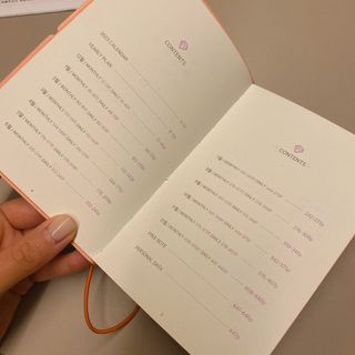 리훈 2023년 이야기다이어리 숏 날짜형 — 5점을 준 리뷰어가 2022년 12월 올린 사용 사진