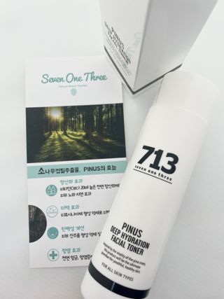 [세븐원쓰리 713] 토너 하나만으로도 피부회복 흡수촉촉 몽글토너 — 5점을 준 리뷰어가 2021년 11월 올린 사용 사진