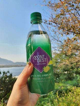 몽베스트 Montbest with Sparkling water Lemon OR Lime 20병(랜덤) — 5점을 준 리뷰어가 2021년 10월 올린 사용 사진