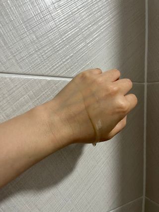 스킨큐어 산다화 순한 클렌징 동백 오일 200ml — 5점을 준 리뷰어가 2023년 4월 올린 사용 사진
