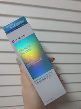 리더스코스메틱 리더스 카밍 바이오틱스 에센스 워터 — 5점을 준 리뷰어가 2021년 4월 올린 사용 사진