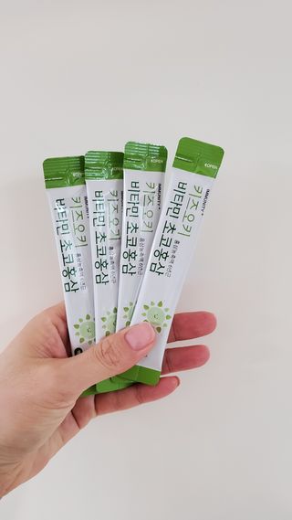 [이뮤니티플러스]우리아이 면역오키, 건강오키 _ 키즈오키 비타민초코홍삼 10포 1box — 5점을 준 리뷰어가 2022년 1월 올린 사용 사진