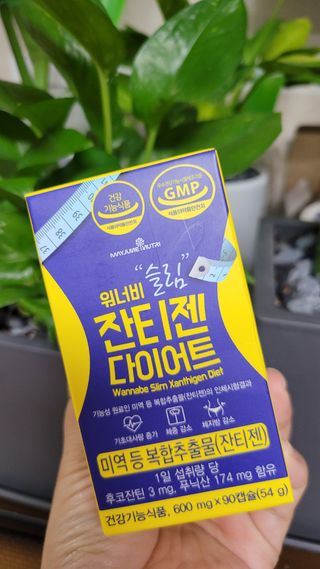 메이준뉴트리 워너비 슬림 잔티젠 다이어트 [3개월분/1병] — 5점을 준 리뷰어가 2021년 11월 올린 사용 사진