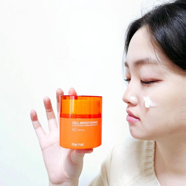 셀 브라이트닝  그라인더 클렌징 밤 리뷰 사진