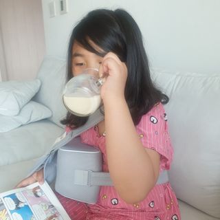 메디웰 페디아드링크 미니 바나나맛 — 5점을 준 리뷰어가 2022년 8월 올린 사용 사진