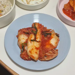셰프애찬 알배기 겉절이 김치 1kg — 5점을 준 리뷰어가 2022년 10월 올린 사용 사진