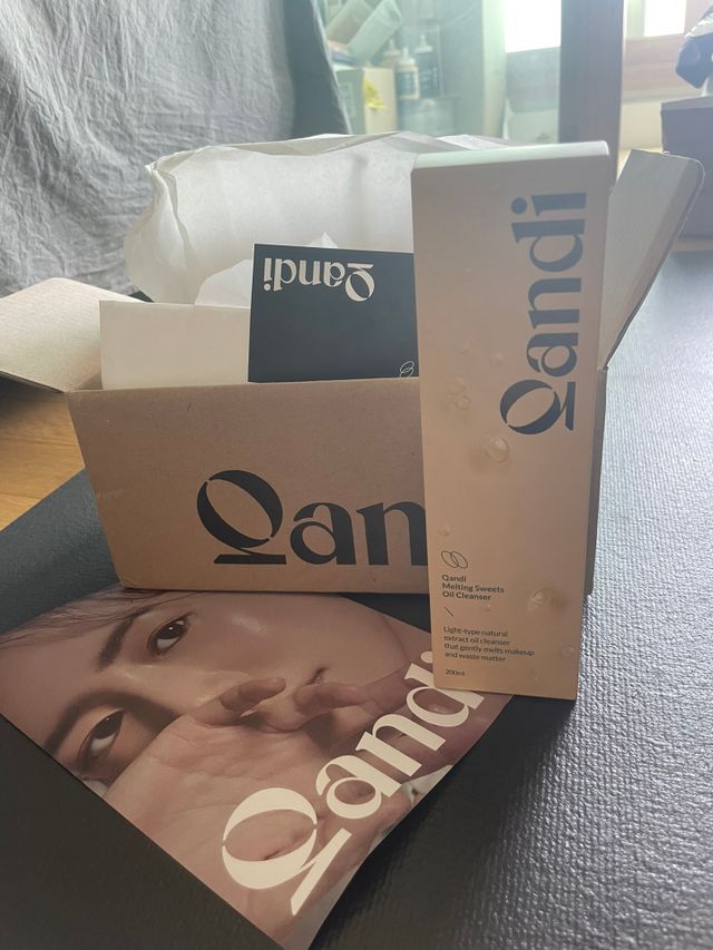 콴디 멜팅 스윗츠 오일 클렌저 리뷰 사진