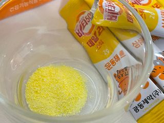 광동생활건강 [광동] 비타500데일리스틱  ★빼빼로데이★ 30포+70포+ 뚱랑이스티커+빼빼로+쇼핑백 — 5점을 준 리뷰어가 2022년 11월 올린 사용 사진