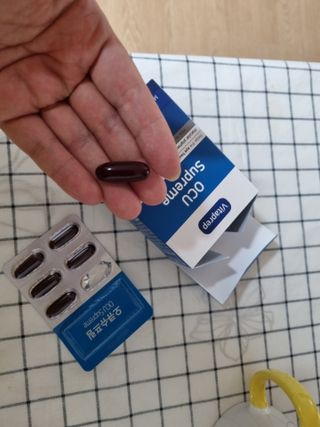 뉴트리션팩토리 비타프렙 오큐슈프림 루테인 오메가3 1050mg — 4점을 준 리뷰어가 2021년 6월 올린 사용 사진